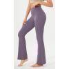 imageODODOS Cloud Feeling Flared Yoga Pants for Women High Waist Casual Bootleg Lounge Pants 30quot32quot InseamAsh Violet