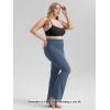imageODODOS Cloud Feeling Flared Yoga Pants for Women High Waist Casual Bootleg Lounge Pants 30quot32quot InseamInk Blue