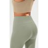 imageODODOS Cloud Feeling Flared Yoga Pants for Women High Waist Casual Bootleg Lounge Pants 30quot32quot InseamLime Stone