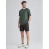 imageODODOS Mens Athletic Shorts with Pockets 5quot  7quot  9quot Inseam Quick Dry Lightweight Workout Gym Running ShortsBlack
