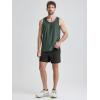 imageODODOS Mens Athletic Shorts with Pockets 5quot  7quot  9quot Inseam Quick Dry Lightweight Workout Gym Running ShortsBlack