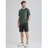 imageODODOS Mens Athletic Shorts with Pockets 5quot  7quot  9quot Inseam Quick Dry Lightweight Workout Gym Running ShortsBlack