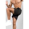 imageODODOS Mens Athletic Shorts with Pockets 5quot  7quot  9quot Inseam Quick Dry Lightweight Workout Gym Running ShortsBlack