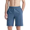 imageODODOS Mens Athletic Shorts with Pockets 5quot  7quot  9quot Inseam Quick Dry Lightweight Workout Gym Running ShortsBlue