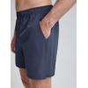imageODODOS Mens Athletic Shorts with Pockets 5quot  7quot  9quot Inseam Quick Dry Lightweight Workout Gym Running ShortsBlue Navy