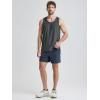 imageODODOS Mens Athletic Shorts with Pockets 5quot  7quot  9quot Inseam Quick Dry Lightweight Workout Gym Running ShortsDeep Navy