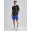 imageODODOS Mens Athletic Shorts with Pockets 5quot  7quot  9quot Inseam Quick Dry Lightweight Workout Gym Running ShortsRoyal Blue