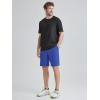 imageODODOS Mens Athletic Shorts with Pockets 5quot  7quot  9quot Inseam Quick Dry Lightweight Workout Gym Running ShortsRoyal Blue