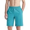 imageODODOS Mens Athletic Shorts with Pockets 5quot  7quot  9quot Inseam Quick Dry Lightweight Workout Gym Running ShortsTurquoise