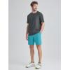 imageODODOS Mens Athletic Shorts with Pockets 5quot  7quot  9quot Inseam Quick Dry Lightweight Workout Gym Running ShortsTurquoise