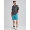 imageODODOS Mens Athletic Shorts with Pockets 5quot  7quot  9quot Inseam Quick Dry Lightweight Workout Gym Running ShortsTurquoise