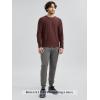imageODODOS Mens Long Sleeve Performance TShirt  Stratum Tech Tee Ultra Soft Moisture Wicking UPF 50  The Ascent SeriesJava Heather