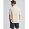 imageODODOS Mens Performance Polo Stratum Tech Shirts Ultra Soft Moisture Wicking UPF 50 Fitness TopsThe Ascent SeriesEcru Heather