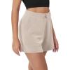 imageODODOS Modal Soft Relaxed Shorts for Women Adjustable Shockcord High Waist Casual Shorts with Pockets  4quot  6quot InseamSmokey Taupe