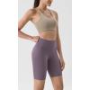 imageODODOS ODLIFT Compression Shorts for Women 4quot  6quot  8quot  10quot High Waist Workout Biker Shorts with Inner PocketAsh Violet