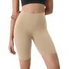 imageODODOS ODLIFT Compression Shorts for Women 4quot  6quot  8quot  10quot High Waist Workout Biker Shorts with Inner PocketBeige