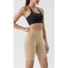 imageODODOS ODLIFT Compression Shorts for Women 4quot  6quot  8quot  10quot High Waist Workout Biker Shorts with Inner PocketBeige