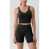imageODODOS ODLIFT Compression Shorts for Women 4quot  6quot  8quot  10quot High Waist Workout Biker Shorts with Inner PocketBlack