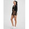 imageODODOS ODLIFT Compression Shorts for Women 4quot  6quot  8quot  10quot High Waist Workout Biker Shorts with Inner PocketBrunette