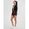 imageODODOS ODLIFT Compression Shorts for Women 4quot  6quot  8quot  10quot High Waist Workout Biker Shorts with Inner PocketBurgundy