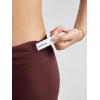 imageODODOS ODLIFT Compression Shorts for Women 4quot  6quot  8quot  10quot High Waist Workout Biker Shorts with Inner PocketBurgundy