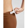 imageODODOS ODLIFT Compression Shorts for Women 4quot  6quot  8quot  10quot High Waist Workout Biker Shorts with Inner PocketCaramel