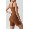 imageODODOS ODLIFT Compression Shorts for Women 4quot  6quot  8quot  10quot High Waist Workout Biker Shorts with Inner PocketCaramel