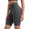 imageODODOS ODLIFT Compression Shorts for Women 4quot  6quot  8quot  10quot High Waist Workout Biker Shorts with Inner PocketCharcoal