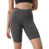 imageODODOS ODLIFT Compression Shorts for Women 4quot  6quot  8quot  10quot High Waist Workout Biker Shorts with Inner PocketCharcoal