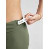 imageODODOS ODLIFT Compression Shorts for Women 4quot  6quot  8quot  10quot High Waist Workout Biker Shorts with Inner PocketDark Olive