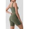 imageODODOS ODLIFT Compression Shorts for Women 4quot  6quot  8quot  10quot High Waist Workout Biker Shorts with Inner PocketDark Olive