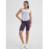 imageODODOS ODLIFT Compression Shorts for Women 4quot  6quot  8quot  10quot High Waist Workout Biker Shorts with Inner PocketDark Purple