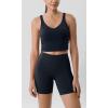 imageODODOS ODLIFT Compression Shorts for Women 4quot  6quot  8quot  10quot High Waist Workout Biker Shorts with Inner PocketDeep Navy