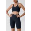 imageODODOS ODLIFT Compression Shorts for Women 4quot  6quot  8quot  10quot High Waist Workout Biker Shorts with Inner PocketDeep Navy
