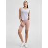 imageODODOS ODLIFT Compression Shorts for Women 4quot  6quot  8quot  10quot High Waist Workout Biker Shorts with Inner PocketDusty Pink