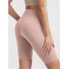 imageODODOS ODLIFT Compression Shorts for Women 4quot  6quot  8quot  10quot High Waist Workout Biker Shorts with Inner PocketDusty Pink