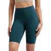 imageODODOS ODLIFT Compression Shorts for Women 4quot  6quot  8quot  10quot High Waist Workout Biker Shorts with Inner PocketForest Teal
