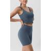 imageODODOS ODLIFT Compression Shorts for Women 4quot  6quot  8quot  10quot High Waist Workout Biker Shorts with Inner PocketInk Blue