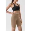 imageODODOS ODLIFT Compression Shorts for Women 4quot  6quot  8quot  10quot High Waist Workout Biker Shorts with Inner PocketLight Brown