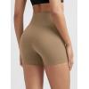 imageODODOS ODLIFT Compression Shorts for Women 4quot  6quot  8quot  10quot High Waist Workout Biker Shorts with Inner PocketLight Brown