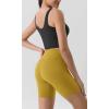 imageODODOS ODLIFT Compression Shorts for Women 4quot  6quot  8quot  10quot High Waist Workout Biker Shorts with Inner PocketMango Mint
