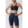 imageODODOS ODLIFT Compression Shorts for Women 4quot  6quot  8quot  10quot High Waist Workout Biker Shorts with Inner PocketNavy