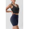 imageODODOS ODLIFT Compression Shorts for Women 4quot  6quot  8quot  10quot High Waist Workout Biker Shorts with Inner PocketNavy