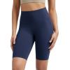 imageODODOS ODLIFT Compression Shorts for Women 4quot  6quot  8quot  10quot High Waist Workout Biker Shorts with Inner PocketNavy