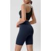 imageODODOS ODLIFT Compression Shorts for Women 4quot  6quot  8quot  10quot High Waist Workout Biker Shorts with Inner PocketNavy