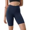 imageODODOS ODLIFT Compression Shorts for Women 4quot  6quot  8quot  10quot High Waist Workout Biker Shorts with Inner PocketNavy