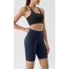 imageODODOS ODLIFT Compression Shorts for Women 4quot  6quot  8quot  10quot High Waist Workout Biker Shorts with Inner PocketNavy