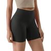imageODODOS ODLIFT Compression Shorts for Women 4quot  6quot  8quot  10quot High Waist Workout Biker Shorts with Inner PocketOnyx Black