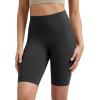 imageODODOS ODLIFT Compression Shorts for Women 4quot  6quot  8quot  10quot High Waist Workout Biker Shorts with Inner PocketOnyx Black