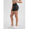 imageODODOS ODLIFT Compression Shorts for Women 4quot  6quot  8quot  10quot High Waist Workout Biker Shorts with Inner PocketOnyx Black